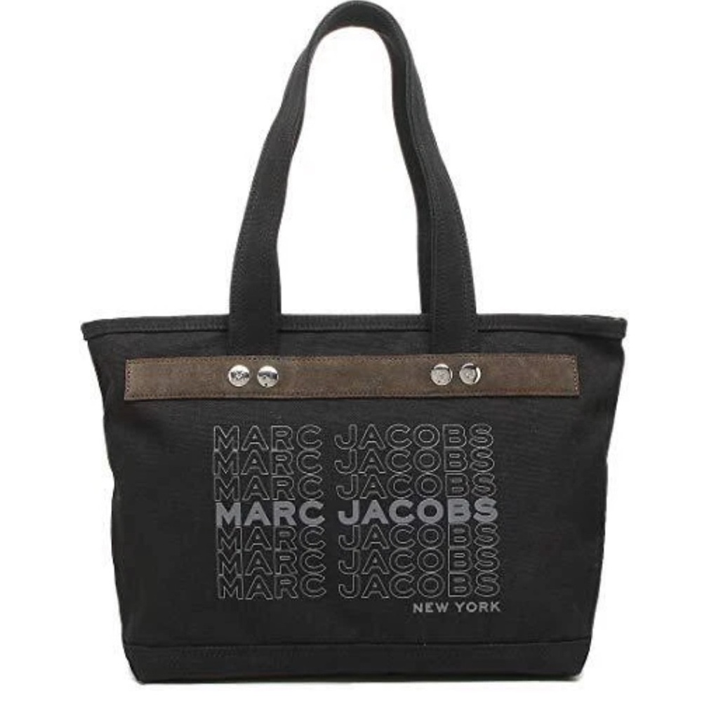 Marc Jacobs Black and Brown Tote
